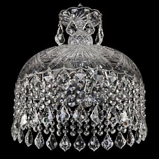 Подвесной светильник bohemia ivele crystal 1478 14781-35 ni leafs